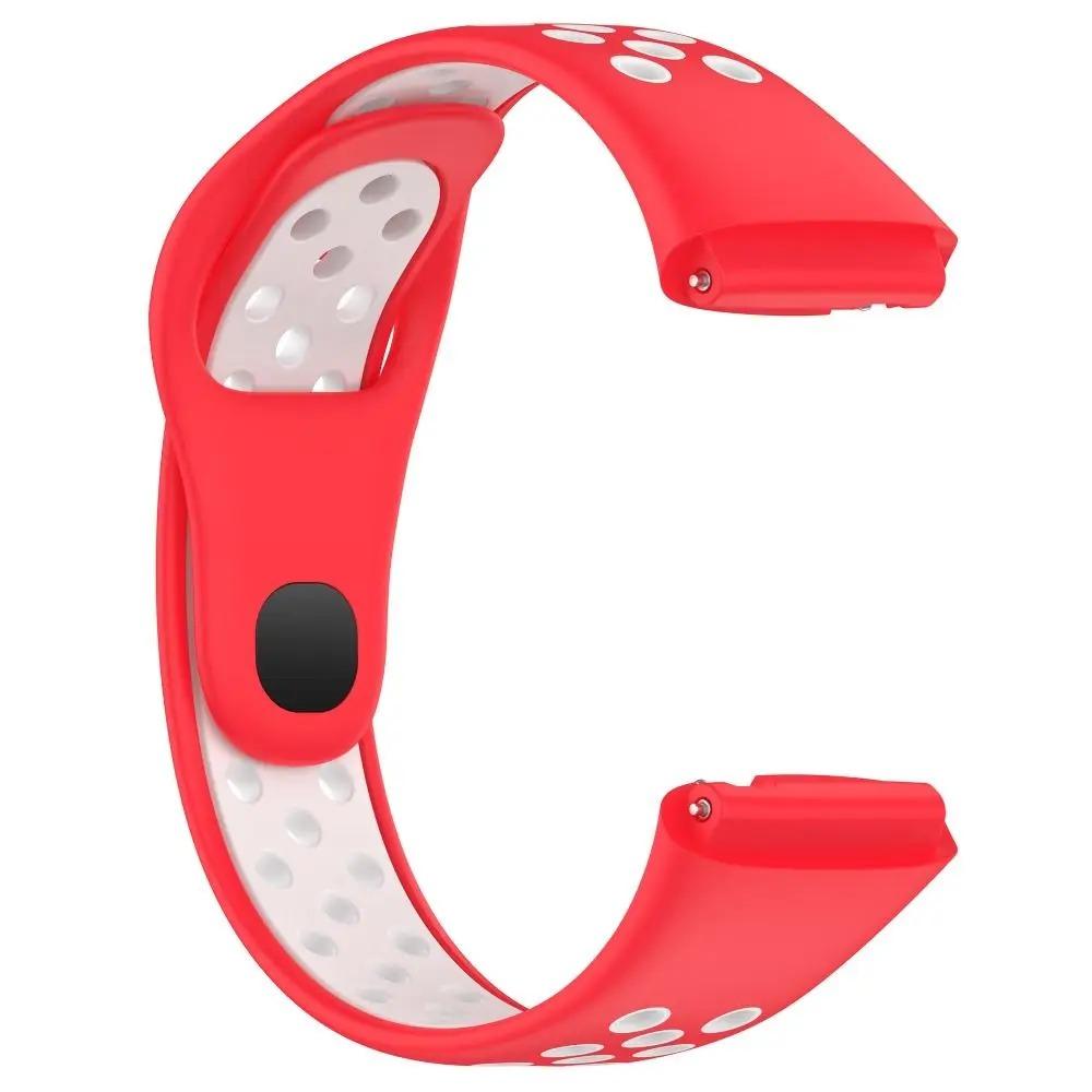 Correa de silicona para Redmi Watch 3 Lite/Active Correa de repuesto para reloj inteligente transpirable de dos colores para Redmi Watch3 Lite/Active Band