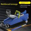 New Horizontal Jack for SUV Tire Change Tool Car Sedan Car Hydraulic Maintenance 2 Tons Oil Pressure Fast Lifting