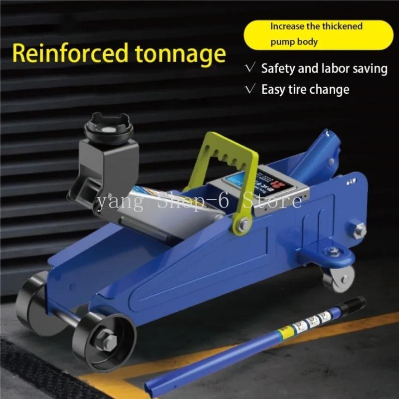 New Horizontal Jack for SUV Tire Change Tool Car Sedan Car Hydraulic Maintenance 2 Tons Oil Pressure Fast Lifting
