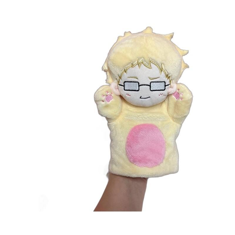 Haikyuu Plush Cute Toy Hand Puppets Featuring Shoyo Hinata And Kageyama Tobio For Collectors