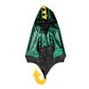 Unisex Green Dinosaur Cape Dragon Hooded Cloak Halloween Costumes Christmas Fancy Cloak Role Play Costumes Boys Girls