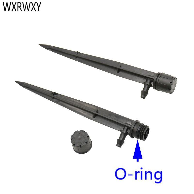 

Garden watering irrigation Dripper adjustable Irrigation sprinkler Nozzle With O-ring For greenhouse garden plant watering 6pcs чёрный