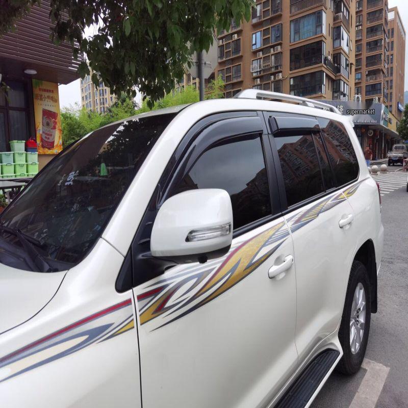 2008 Toyota Land Cruiser Prado Window Rain Guards & Sun Visors - Decorative Accessories