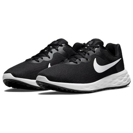 

Nike Revolution 6 Extra Wide Black White 2021 - DD8475003 EU 45 чорний