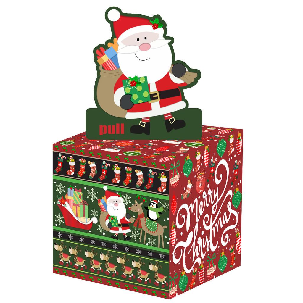 Weihnachtsparty-Atmosphären-Requisite mit rotem Muster für Feiern und Veranstaltungen