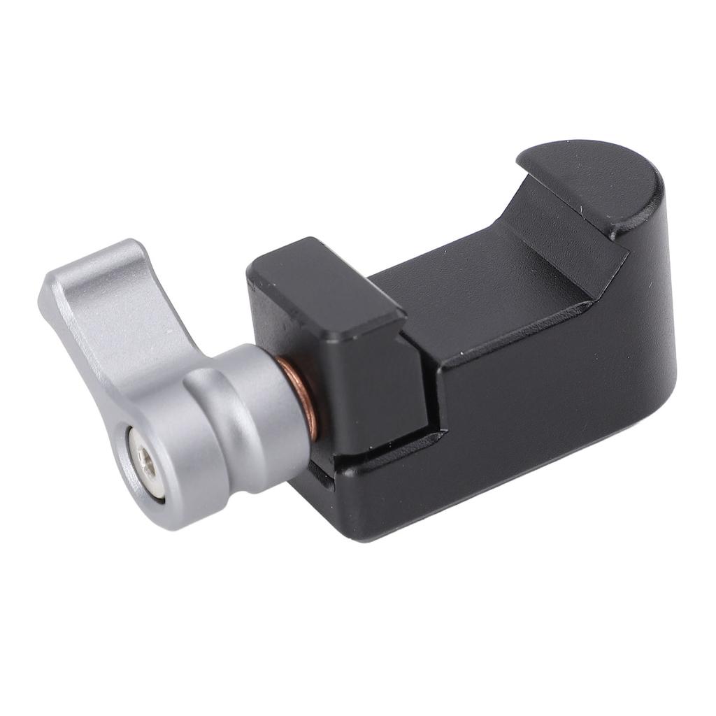 Camera Cage Extension Clamp with 1 4inch 3 8inch Thread Hole Quick Release Rail Clamp for Cold Shoe Adapter