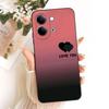 For Vivo Y05 4G Case New Luxury Bow Love Heart Painted Cover Soft TPU Phone Case For Vivo Y11d Y 05 VivoY05 VivoY11d Fundas Bags