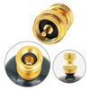 Brass Steak Saver Refills Adapter Fitting Propane Gas Grill Adapter Converter