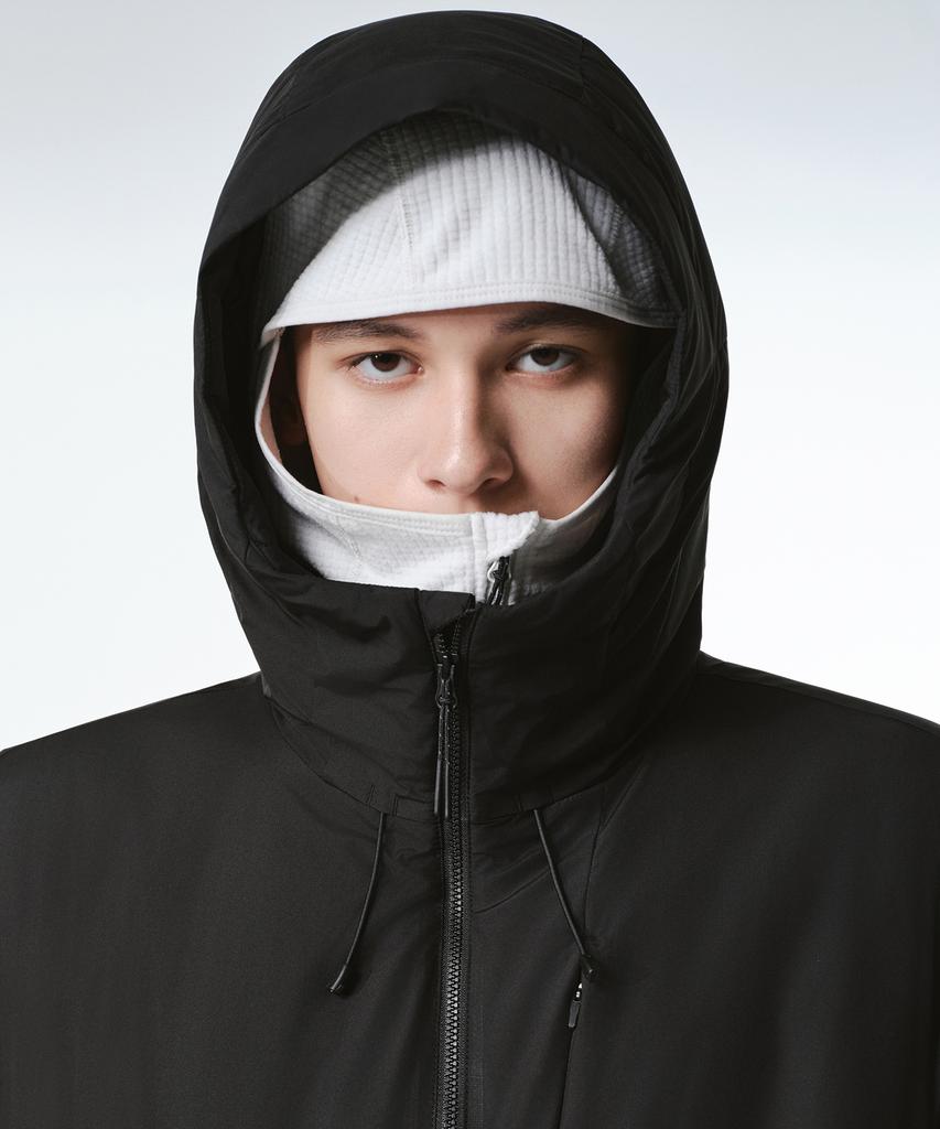 MUSINSA STANDARD [City Leisure] Hooded All-Round Padded Jacket [Black]