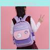 Adorable Cartoon Backpack For Kids In Pink Durable Nylon Breathable Preschool Bag