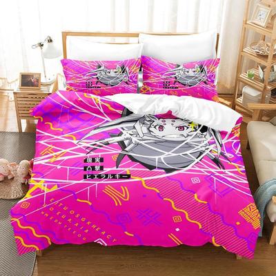 3d Print Anime So I'm a Spider, So What? Bedding Set Single Twin Full Queen King Size Bed Set Adult Kid Bedroom Duvet Cover Sets