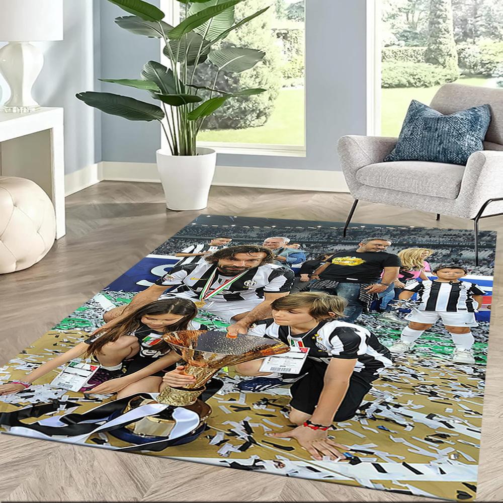 Juventus Floor Rug Office Rug Perfect For Decorate Room Living Rooms Hallway Kitchen Antislip Carpet Anime Office Decor