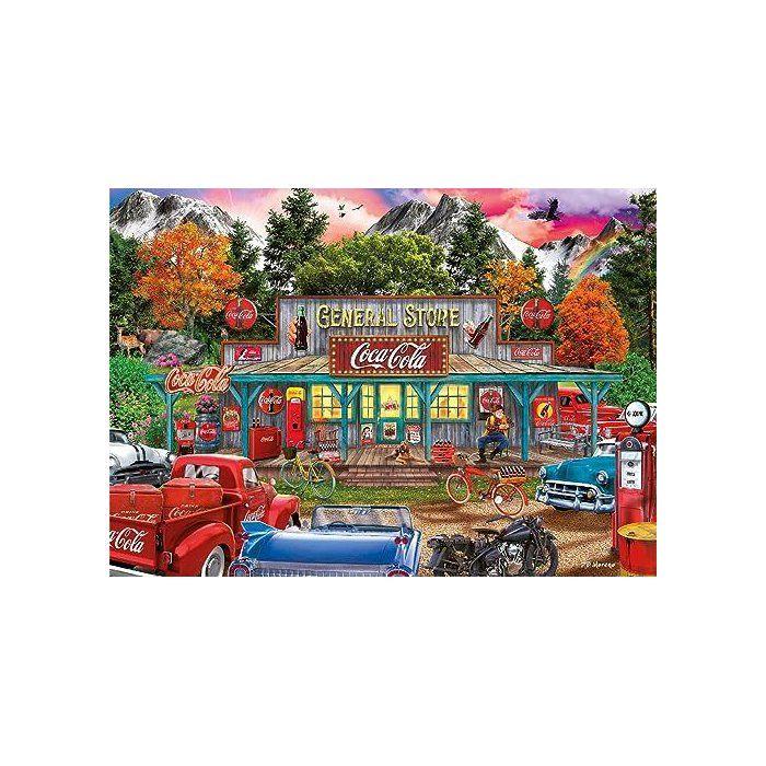 Puzzle - SCHMIDT SPIELE - Magasin Coca Cola - 1000 pièces - Dès 12 ans