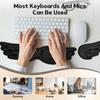 Keyboard Mouse Wrist Rest Memory Foam Angel Wing Wrist Pad Soft and Comfortable Cute Hand Rests Set for Office Work Study Gaming