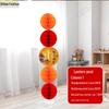 Mid-Autumn Festival Honeycomb Ball Pillar for National Day Mall Decor