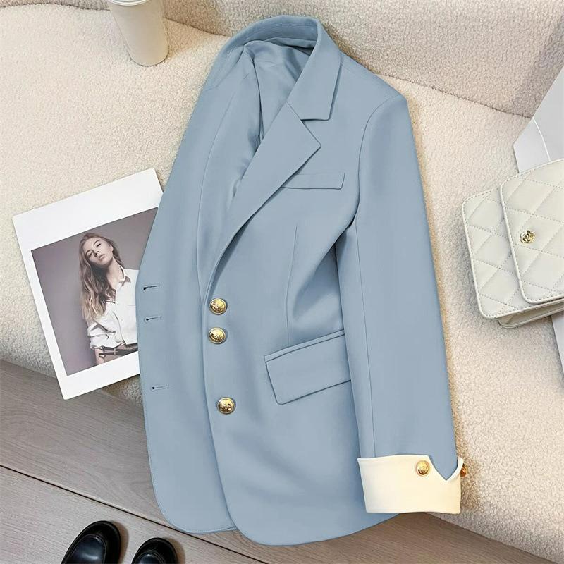 Temperament Suit Jacket Women's Commuter Loose Casual All-match Temperament Casual Small Suit Jacket Jacket