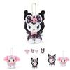 Adorable Kuromi Floral Dress Plush Hanger Sanrio New Japanese Style Collectible