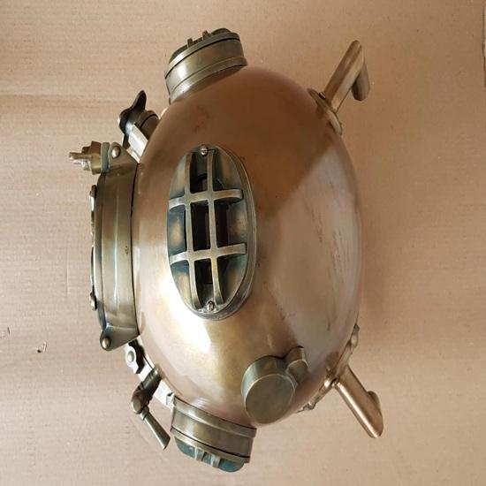 45.72 cm Nautical Marine Diving Helmet US Navy Mark V Scuba Divers Helmet Gift