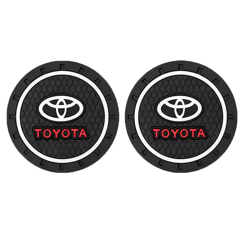 

2026 Нові Для Toyota 2 шт. Автомобільна Силіконова Підставка під Чашку Нековзна Авто Аксесуари для Інтер єру Підставки під Стакан для Toyota Corolla Camry RAV4 Yaris C-HR Av