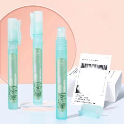 1/2/3/4/5/6 Pièces 10ML Spray de Couverture de Confidentialité Stylo Gomme pour Papier Thermique Documents Étiquettes Paquets Adresses d'Expédition Informations de Confidentialité Liquide de Couverture