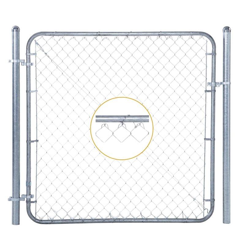 Fresh Dog Fence Slats 100Pcs 10 Inch Chain Link Fence Ties Heavy Duty Wire Hooks Chains