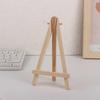 Kids Small Wooden Tabletop Holder Shelf Painting Easel Display Stand