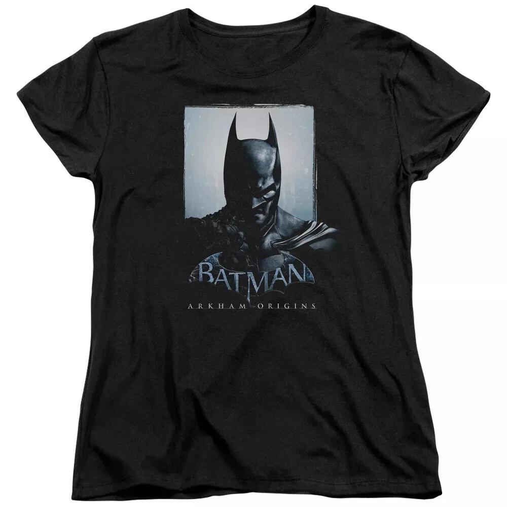 Batman Arkham Origins  Two Sides  Women s T-Shirt L