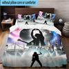 Taylor music Lover Artwork 3pcs Bedding,Including 1pc Duvet Cover And 2pcs Pillowcases Perfect for Christmas,Ideal for Bedroom, Dormitory