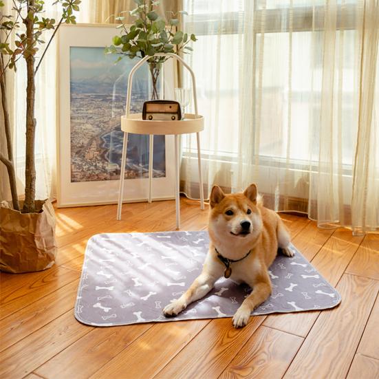 Puppy Pee Pad Leak-proof Washable Pet Pee Pad Reusable Anti-Slip Fast Absorbent Dog Mat for Cats Dogs Potty Training Whelping