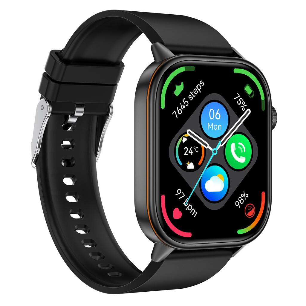 QX17 GPS Smartwatch Heart Rate Blood Oxygen Sleep Monitor Waterproof Calling Sports Watch