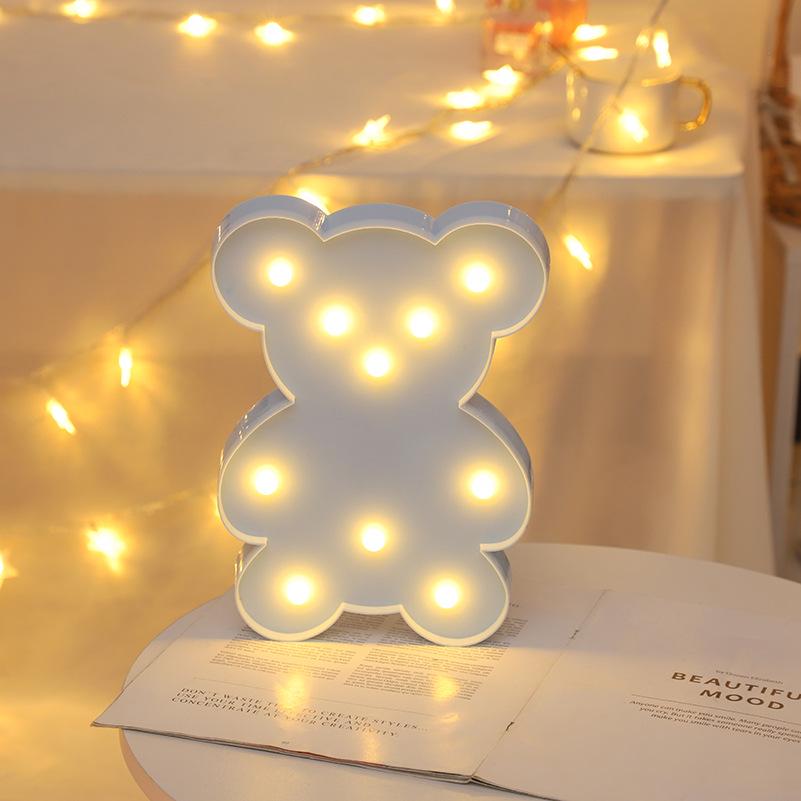 Swan, Cactus, Giraffe Shaped LED Night Light – Colorful Festival Decoration