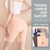 Plus Size Women's Summer Ice Silk Breathable Traceless Anti Slip High Waist Quarter Leggings