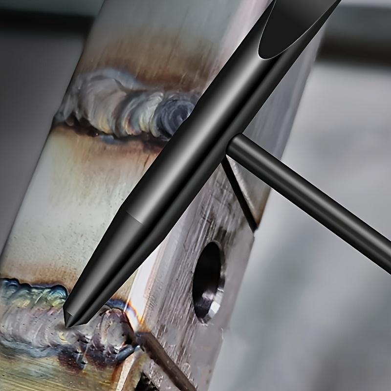 A High- Welding Hammer with a Spring Handle, Designed for Welders to Remove Rust, Used As a Slag Hammer for Metalworking And Processing Equipment