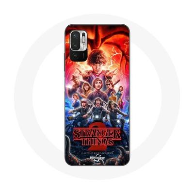 Coque Pour Xiaomi Redmi Note 10 5G Stranger Things Affiche Saison 2