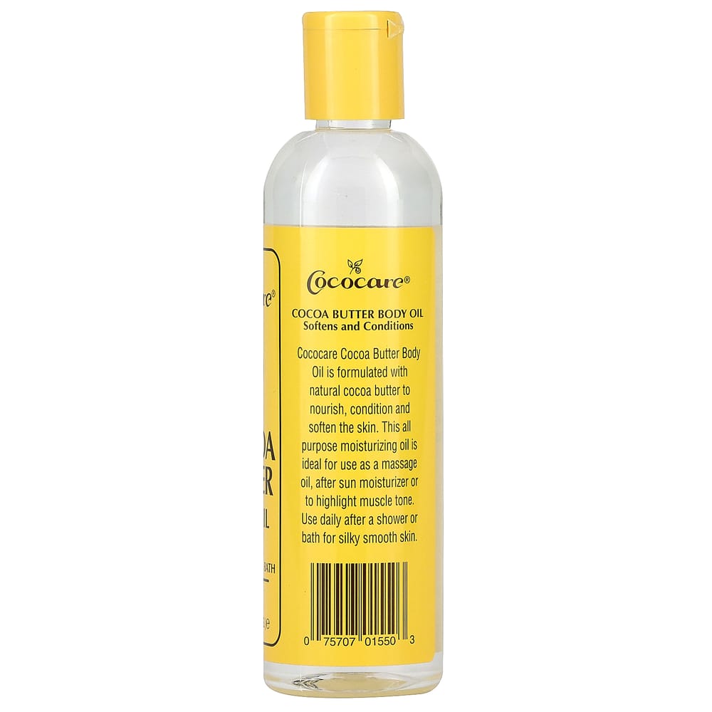 Cococare Cocoa Butter Body Oil 8.5 Fl Oz (250 Ml)