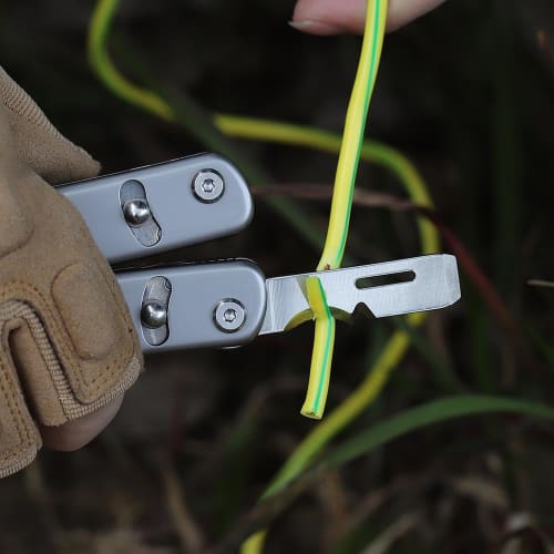 Customize Your Multi-purpose Tool with the Roxon FT10 Flex Accessory Set (3-piece Set Includes Wood Carving Chisel + Wire Stripper, Sheepsfoot Blade,