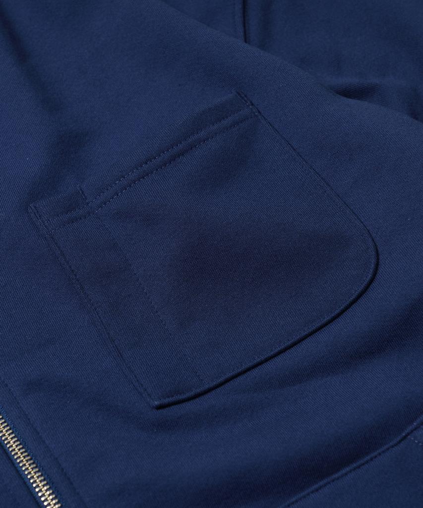 Frizmworks Heavyweight Sweat Zip Up Cardigan _ Blue