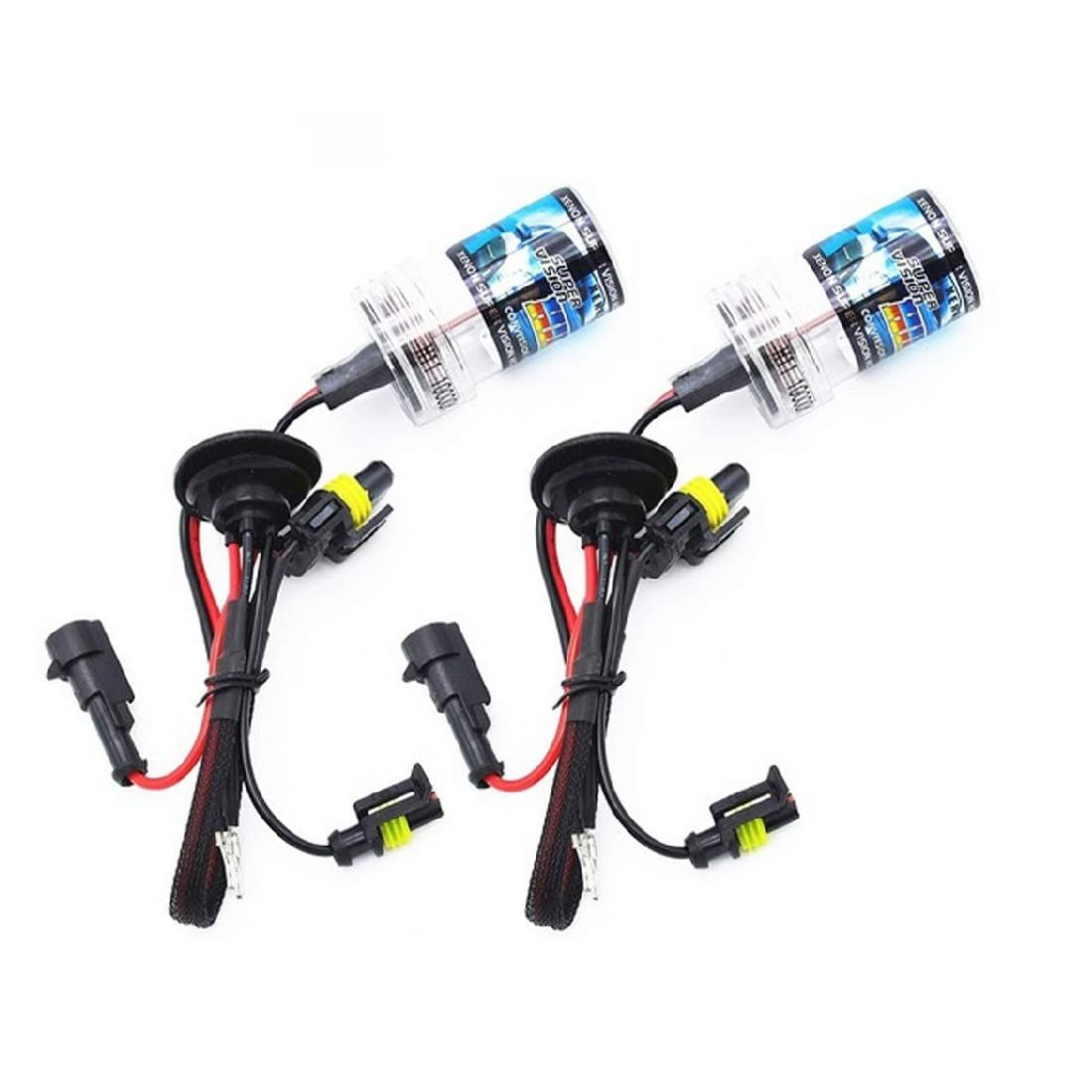 

2 шт. лампы H3 12000K HID 55 Вт ксеноновые HID лампы автомобильная фара лампа одиночный свет