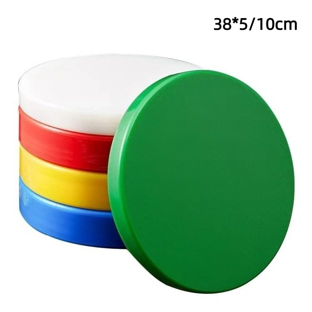 Round Plastic Cutting Board Thickened Double Sided Cut Vegetable Chopping Board Anti Mold Antibacterial Bone Meat Cutting Board