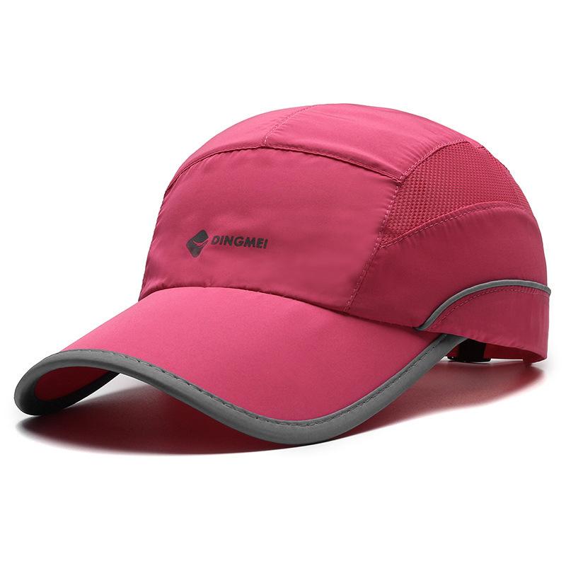 Summer New Outdoor Solid Quick Drying Mesh Men Baseball Caps Women Ponytail Baseball Cap Fashion Hats Simple Visor Casual Cap