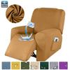 Recliner Sofa Cover Stretch Solid Color Sofa Covers For Living Room Soft Chair Most Cheap Armchair Chair Cover For Home KIds Pet