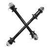 Front Rear Shaft Lever Mountain Bike Cycling Accessory Bicycles Axles Bicycles Wheel Hub Axles Solid Spindle Shaft Lever