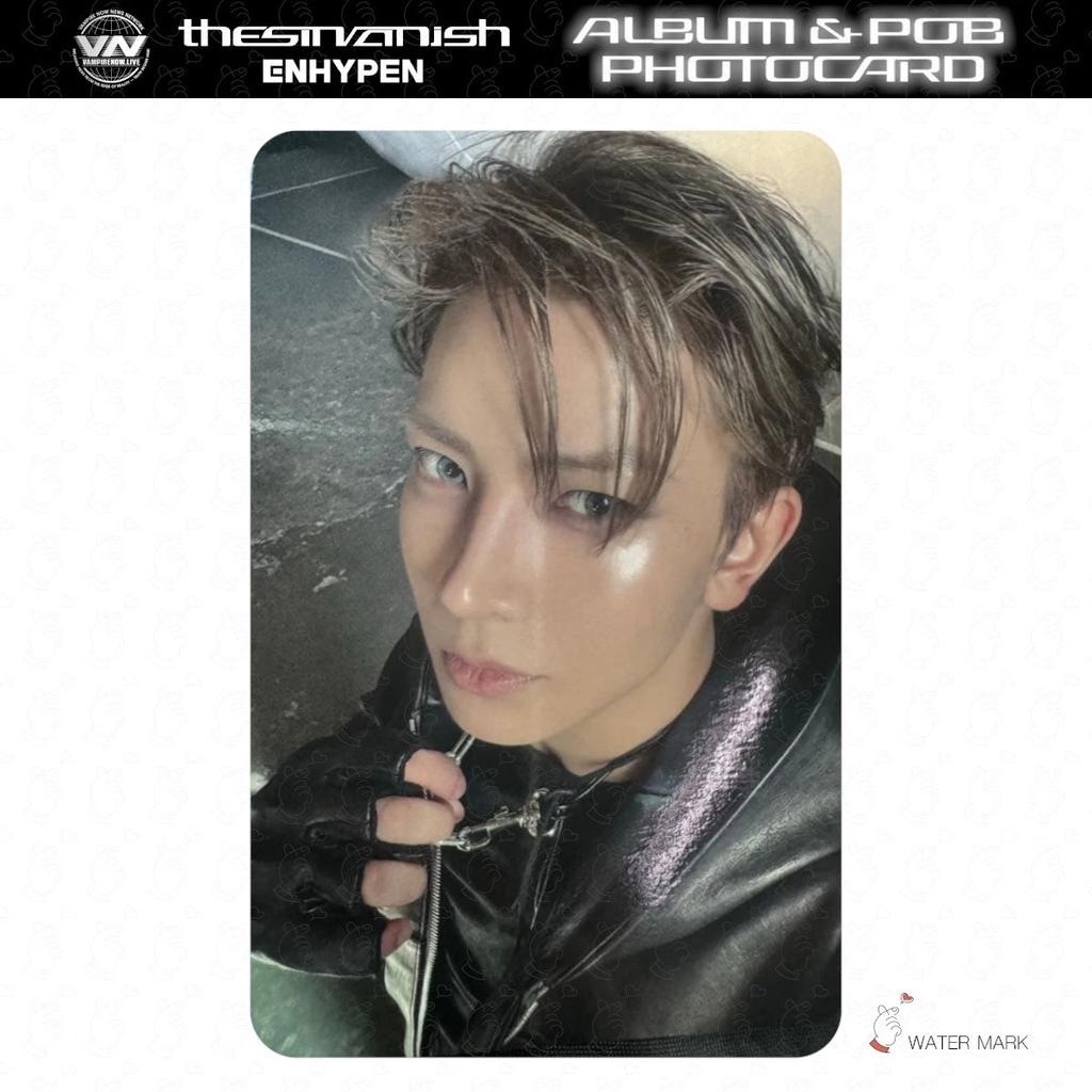 VORBESTELLUNG ENHYPEN THE SIN VANISH ALBUM Fotokarte Japan POB Glücksziehung OFFIZIELL FORBIDDEN AFTERLIGHT STORM FUGITIVES