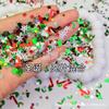 Christmas Series Mixed Sequins Snowflake Christmas Tree Stars Handmade Diy Quicksand Hemp Filler Material Accessories