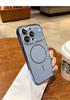 Apple 17 Pro Max Electroplated Magnetic Case with AG Frosted iPhone 16 Full Lens Film