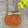 1Pcs Cute Cartoon Children Bags Girls Pear Small Crossbody Bag Mini Pumpkin/Ladybug Handbag Shoulder Bag For Storing Small Items