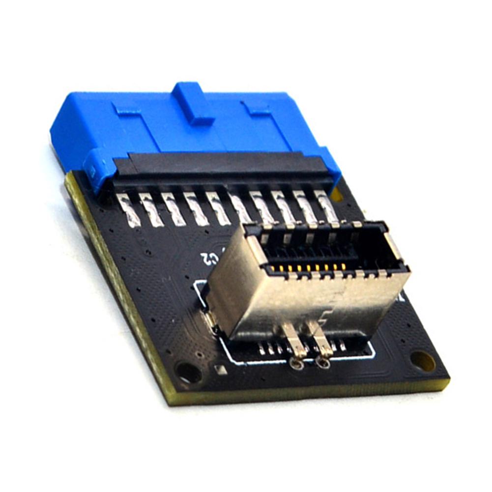 EY# USB 3.1 Type C Front Panel Socket Board USB3.0 19Pin to TYPE-E 20Pin Module