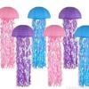 Colorful Jellyfish Paper Lanterns for Underwater Mermaid Birthday Party Decor