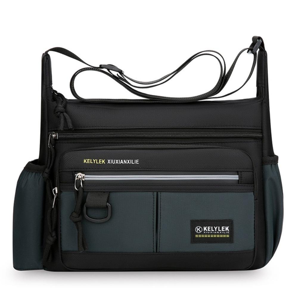 Side Pocket Business Messenger Bag Oxford Cloth Men  Crossbody Bag Men  Shoulder Bag  Male