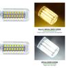 LED Corn Lamp E27 E14 LED Bulb SMD5730 220V Corn Bulb 24 36 56 72LEDs Chandelier Candle LED Light For Home Decoration Ampoule